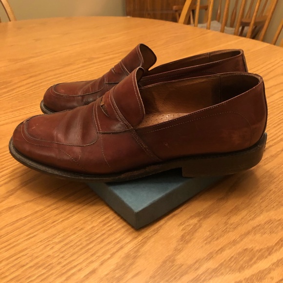 Bacco Bucci men’s brown loafers, made in Italy. main image 6